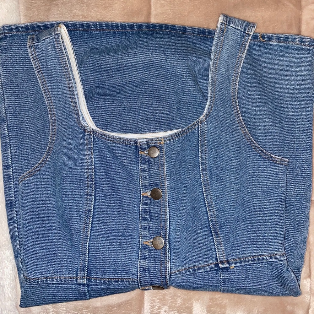 Urban Outfitters Button Down Denim Dress